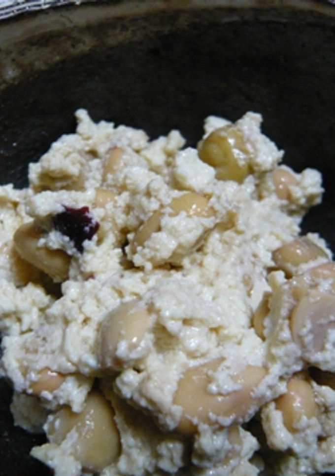 煮豆の白和え-レシピのメイン写真