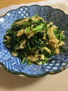 大根菜と油揚げの炒め煮♪-レシピのメイン写真