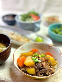 プレコギ肉で作る韓国風肉じゃが-レシピのメイン写真