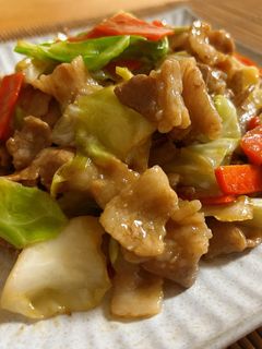 豚肉とキャベツのオイスターソース炒め-レシピのメイン写真