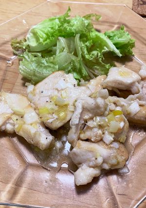 鶏むね肉のねぎ塩レモン-レシピのメイン写真