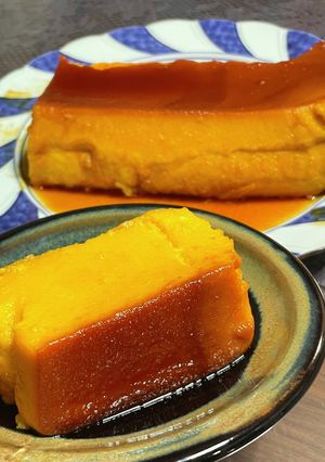 思い出の味！ほくほく かぼちゃプリン-レシピのメイン写真