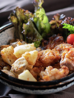 カレー風味!野菜とチキンの唐揚げ-レシピのメイン写真