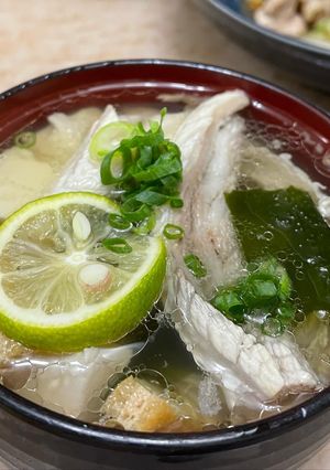 簡単にぶりあらのお吸い物-レシピのメイン写真