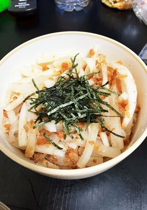 さっぱり大根梅サラダ　#お酢おかず-レシピのメイン写真