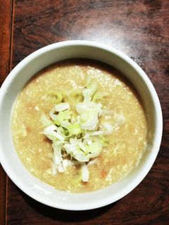 鮭と卵オートミールコンソメ粥-レシピのメイン写真