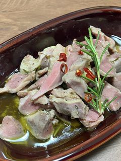 低温調理 砂肝のコンフィ-レシピのメイン写真