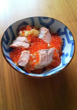 宮城県の秋味♪みんな大好きはらこ飯♪-レシピのメイン写真