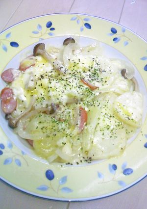 簡単＊電子レンジdeポテトグラタン♪-レシピのメイン写真