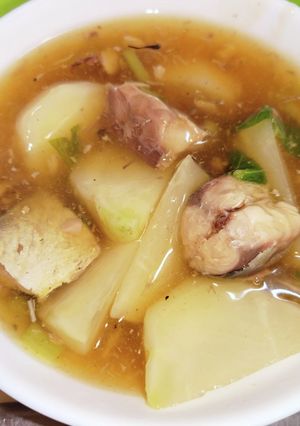 蕪と鯖水煮缶の煮物-レシピのメイン写真
