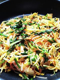 キムチもやし焼きそば-レシピのメイン写真