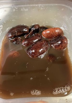 花豆茹でたん-レシピのメイン写真