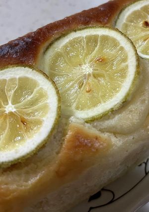 ノンオイル・卵なし　レモンパウンドケーキ-レシピのメイン写真