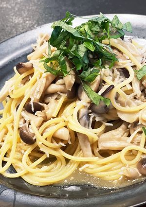 超簡単/ワンパン【和風キノコパスタ】-レシピのメイン写真