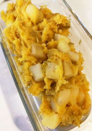 さつまいもとりんごのサラダ-レシピのメイン写真