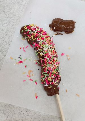 簡単　楽　チョコバナナ-レシピのメイン写真