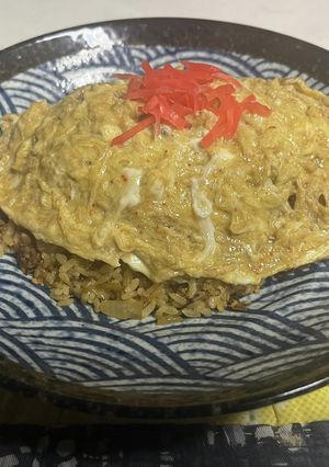 高菜炒飯のふわとろオムライス-レシピのメイン写真