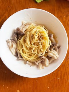 簡単! きのこクリームパスタ-レシピのメイン写真