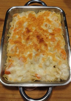 簡単料理！！パスタグラタン-レシピのメイン写真