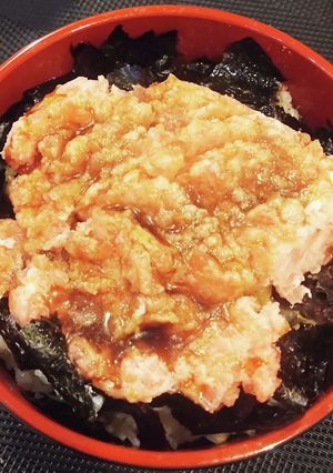 たぬきネギトロ丼-レシピのメイン写真