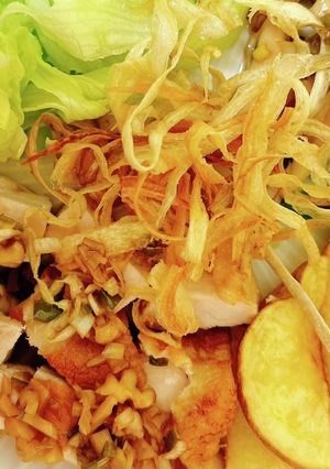 チキンソテー 醤油野菜ソース-レシピのメイン写真