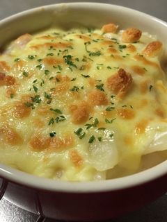 簡単 ジャガイモとベーコンのグラタン-レシピのメイン写真