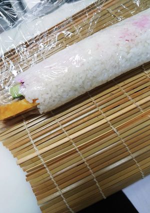 太巻　のりなし　-レシピのメイン写真