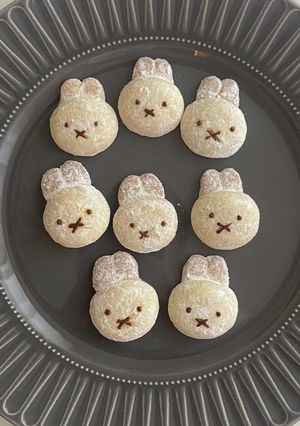 クッキー＊ミッフィー＊ スノーボール-レシピのメイン写真