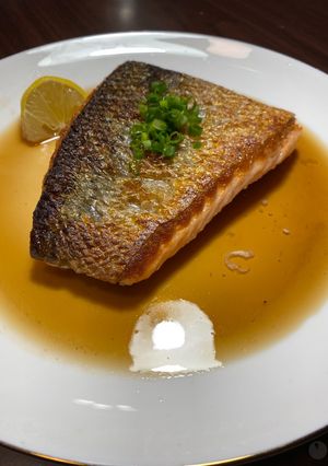 Pan fried salmon-レシピのメイン写真
