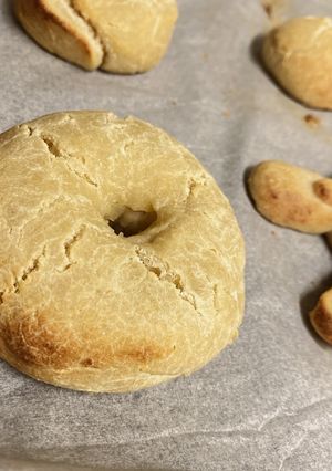 米粉成形パン(小麦、卵、乳不使用)-レシピのメイン写真