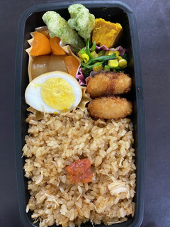 頑張るパパへ⑲ホタテの炊き込みご飯-レシピのメイン写真