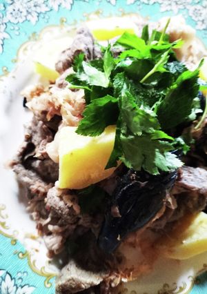 秋茄子&肉.薩摩芋和え!厨房ばあばぁ!-レシピのメイン写真