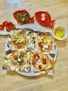 餃子の皮ピザ 子供と作ろう-レシピのメイン写真