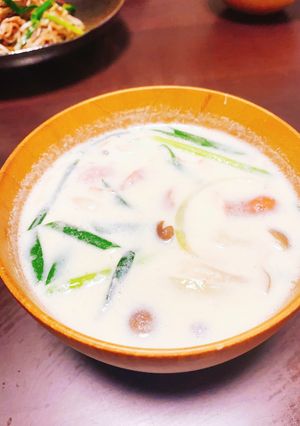 腸活★野菜たくさん豆乳白味噌スープ-レシピのメイン写真