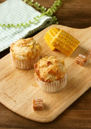 キャラメルとうもろこしのお豆腐マフィン-レシピのメイン写真
