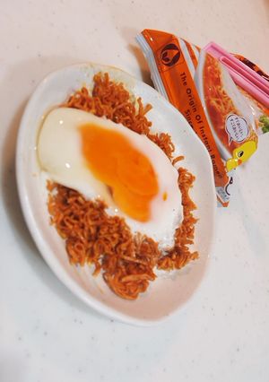 チキンラーメンで呑む！-レシピのメイン写真