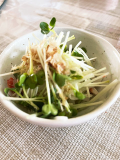 カイワレたっぷりサラダ-レシピのメイン写真