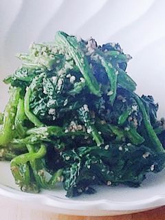 基本ではない胡麻和え★ほうれん草★お弁当-レシピのメイン写真