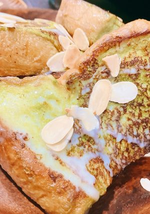 コンデンスミルクで抹茶フレンチトースト-レシピのメイン写真