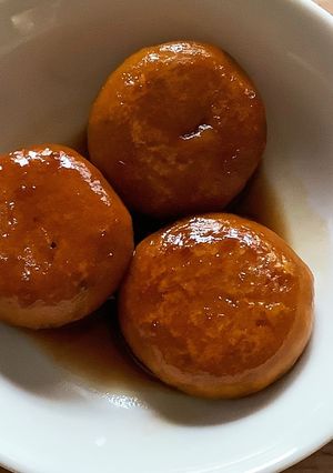 1人分のかぼちゃだんご-レシピのメイン写真
