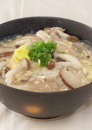 きのこかきたま汁ビーフン-レシピのメイン写真