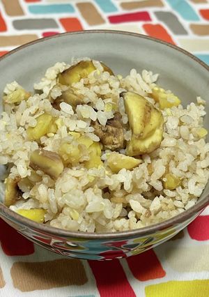 超簡単☆栗おかかごはん♪♪-レシピのメイン写真