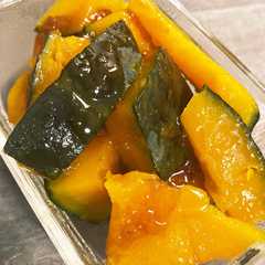 รูปของ 時短かぼちゃの甘辛煮