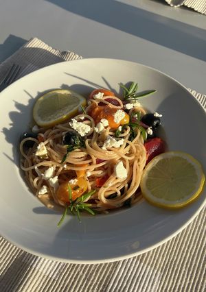 夏のさっぱり地中海パスタ-レシピのメイン写真