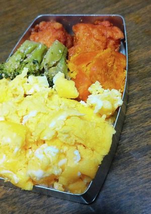 たまごそぼろ弁当。-レシピのメイン写真