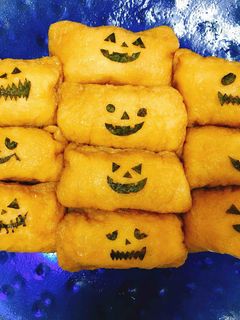 ハロウィンいなり-レシピのメイン写真