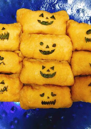 ハロウィンいなり-レシピのメイン写真