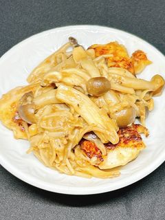 きのこのゴマ味噌炒め-レシピのメイン写真