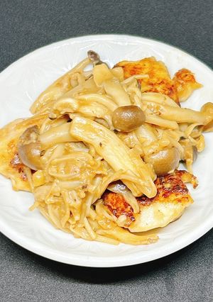 きのこのゴマ味噌炒め-レシピのメイン写真