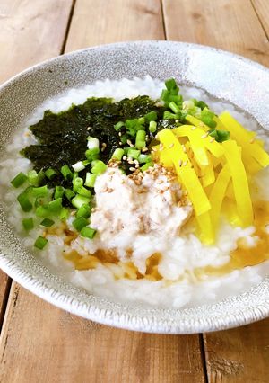 簡単♪韓国風おかゆ／チュモクパプ風-レシピのメイン写真